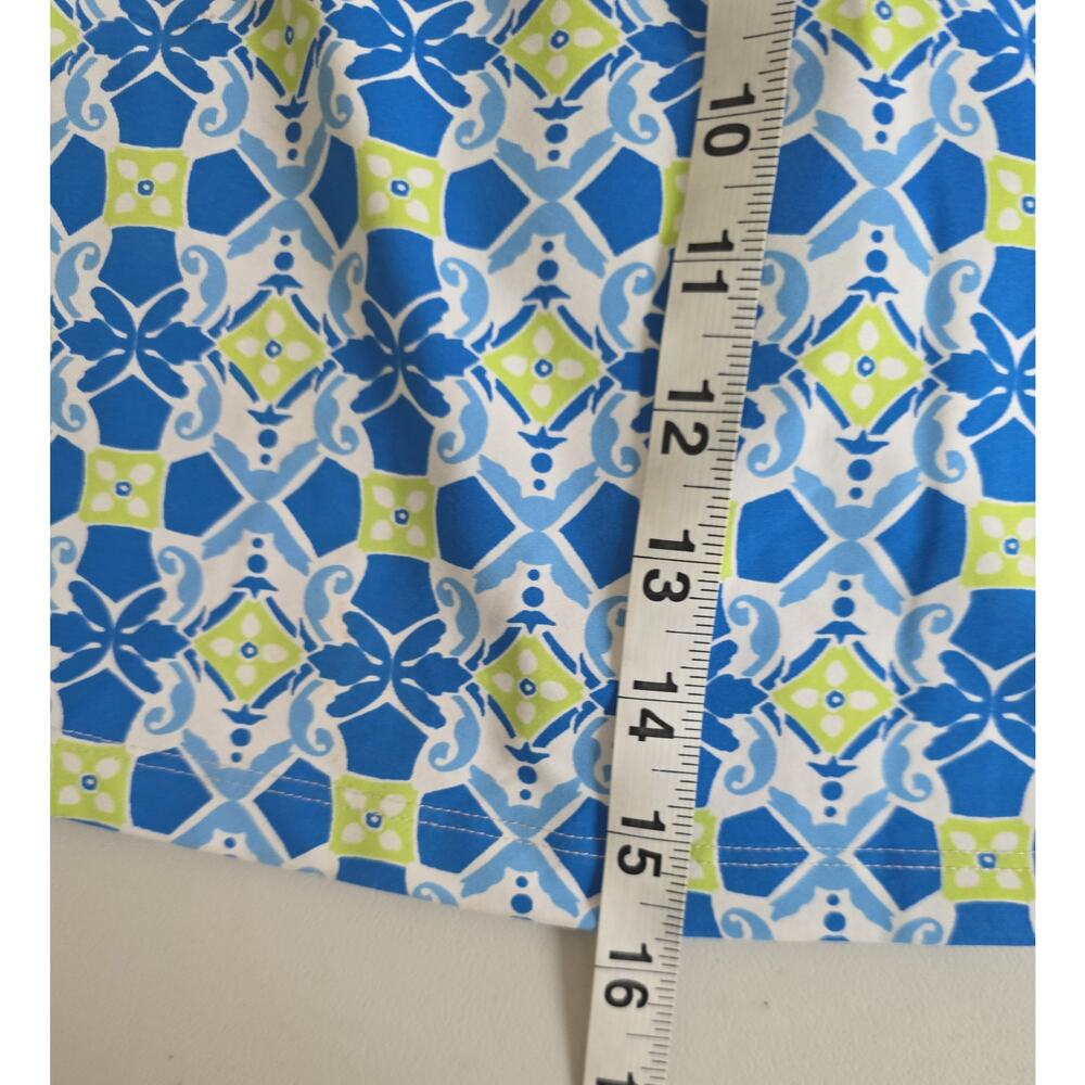 J. McLaughlin Palm Springs Geometric Print Zip Pocket Skort Size XS - Picture 6 of 8